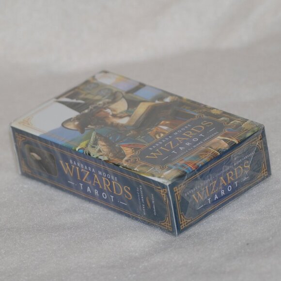 NWT Wizards Tarot by Barbara Moore 78 Card Tarot Deck Master Your Magic - Picture 5 of 5